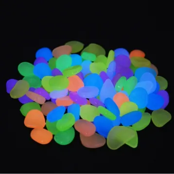 Multicolor Decorative Glow Stones 